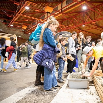 Le salon valaisan des formations et métiers. Martigny.